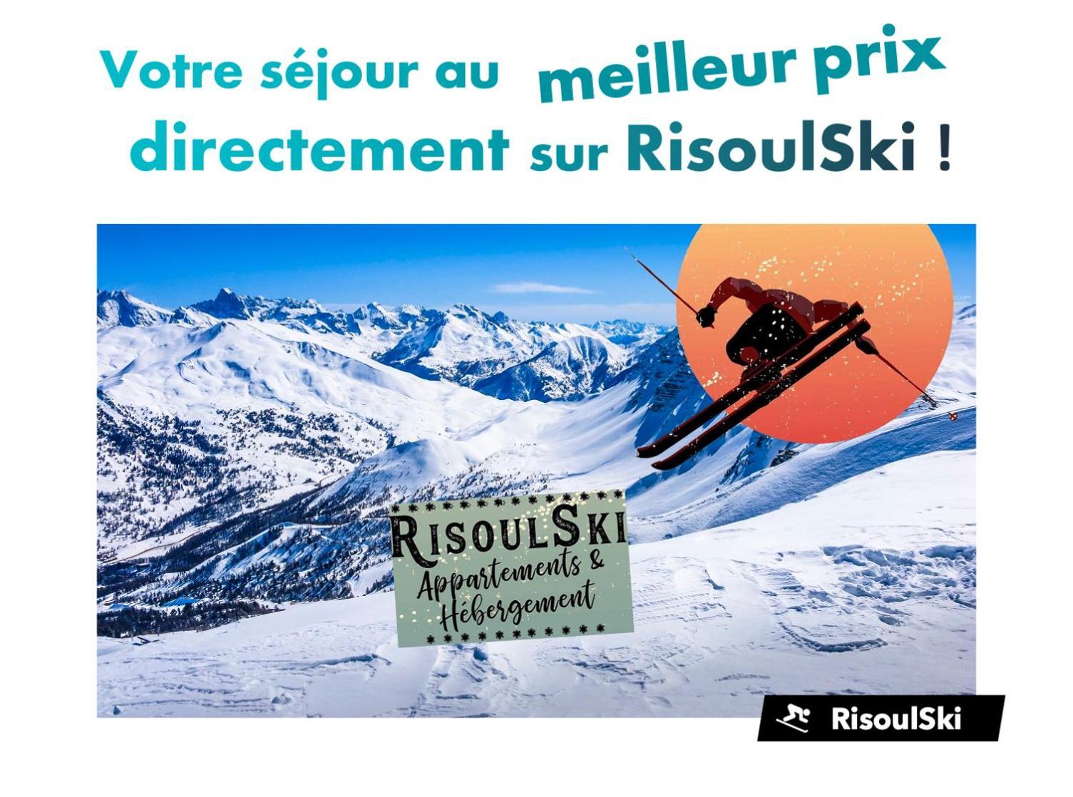 Risoulski Antares - Piscine Et Sauna Екстер'єр фото
